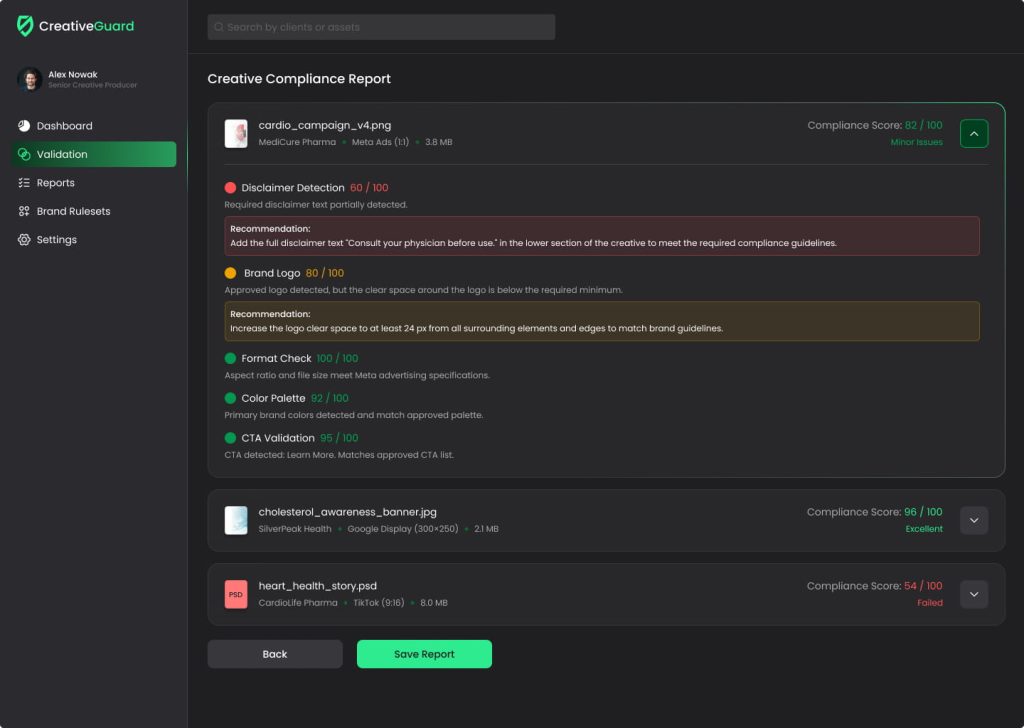 AI automation for brand compliance in creative production