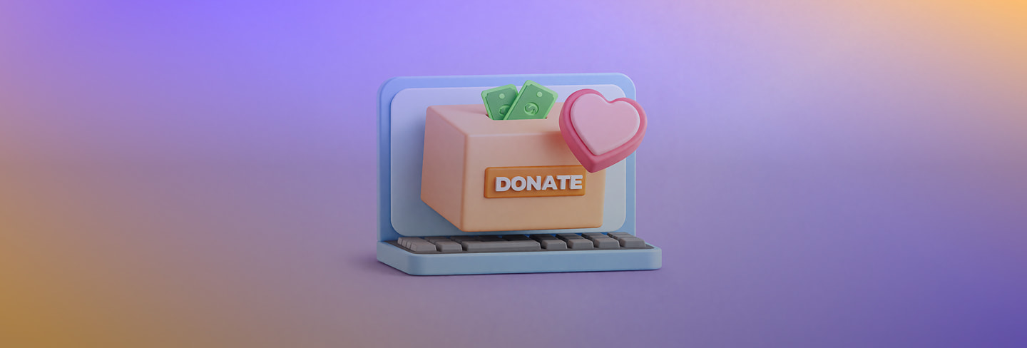 Stable donation tracking for controlled, data-accurate reporting