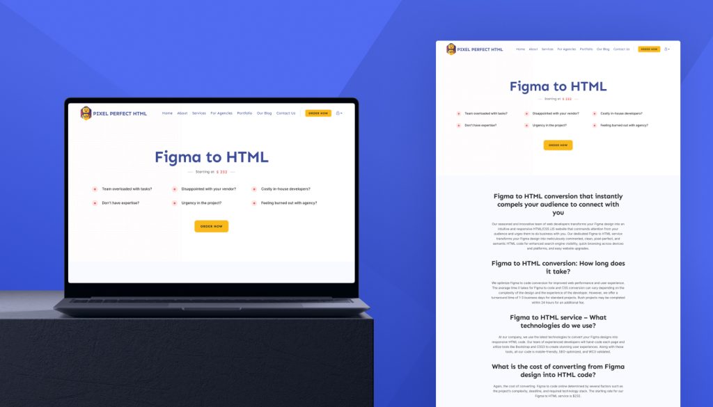 Pixel Perfect HTML