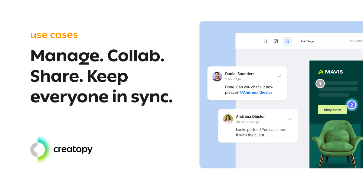 Team Workflow - Creatopy