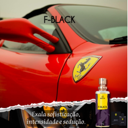 22. F-BLACK = FERRARI BLACK