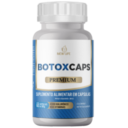 New Life - BOTOX CAPS PREMIUM COM ÁCIDO HIALURÔNICO