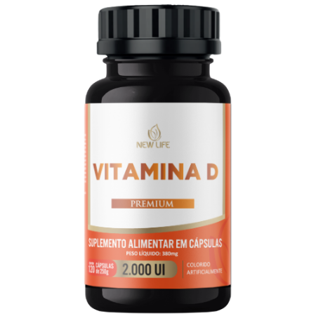 VITAMINA D3 - 2.000 UI (120 CÁPSULAS)