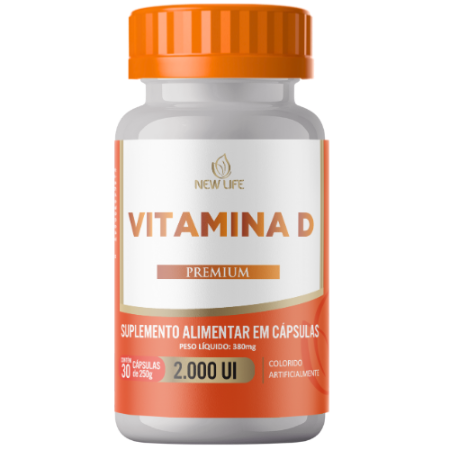 VITAMINA D3 - 2.000 UI (30 CÁPSULAS)