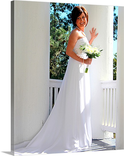 Photo of Bridge on Porch on Canvas