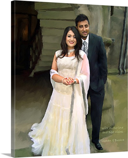 Stone Background Wedding Canvas from Print Pop Art