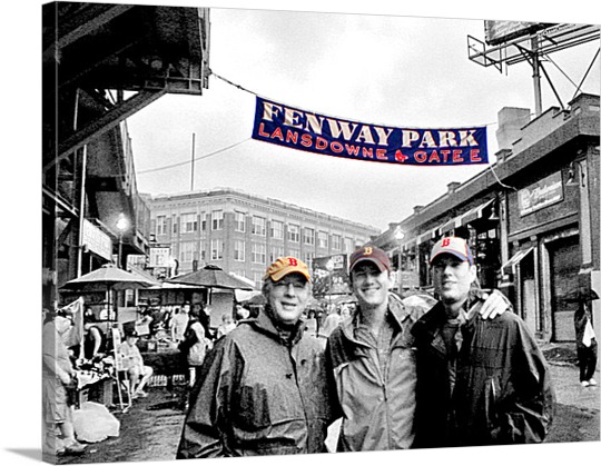 Friends at Fenway on Pop Art from Print