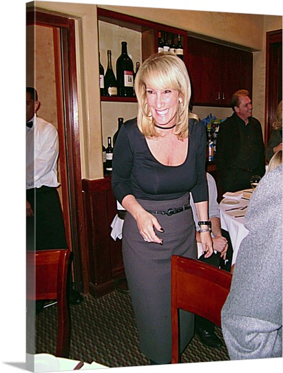 Photo of Woman at a Dinner Part on Canvas