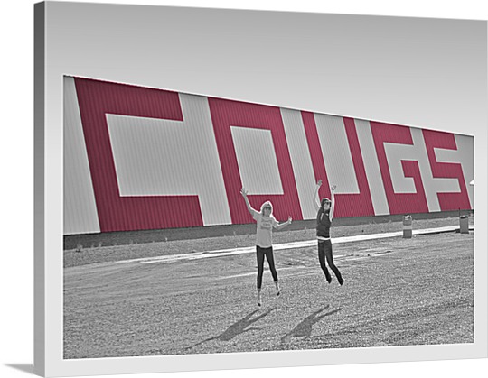 Pop Art of Girls Jumping