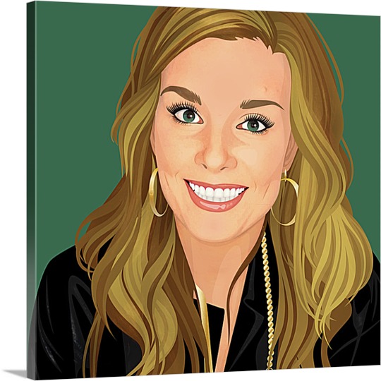 Pop Art Canvas of Classy Woman