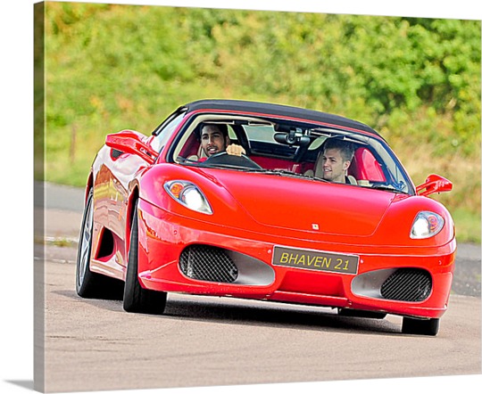 Canvas Photo of Sportscar