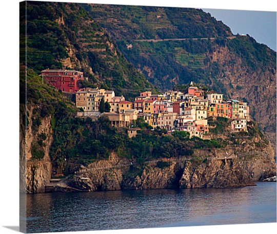 Cliff City on Canvas from Photo
