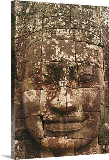 Statue Print on Canvas