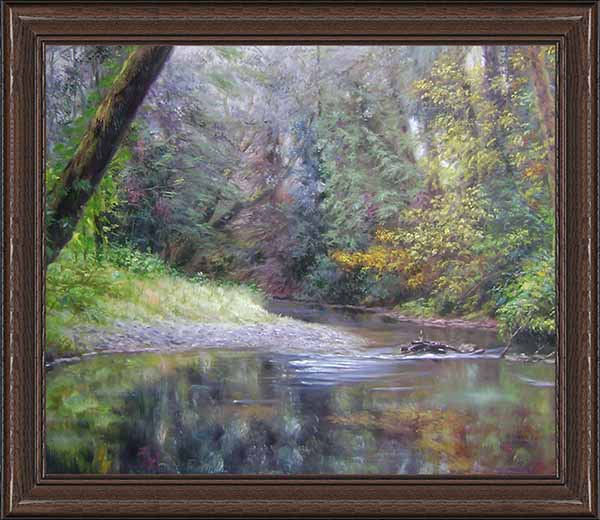 Outdoors Portraits in Oil Gallery