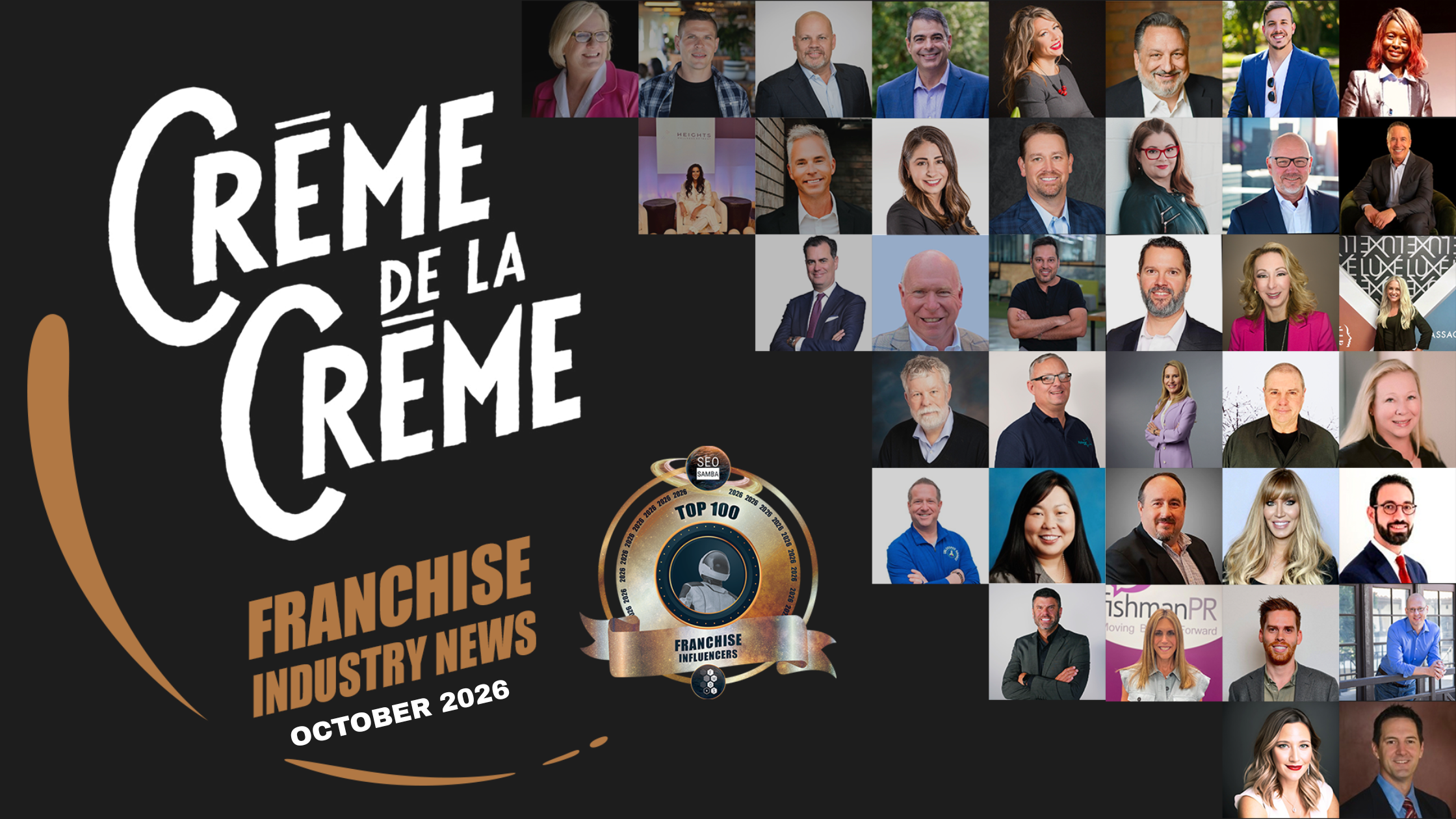 The latest news from the Franchise World's most influential people The latest news from the Franchise World's most influential people