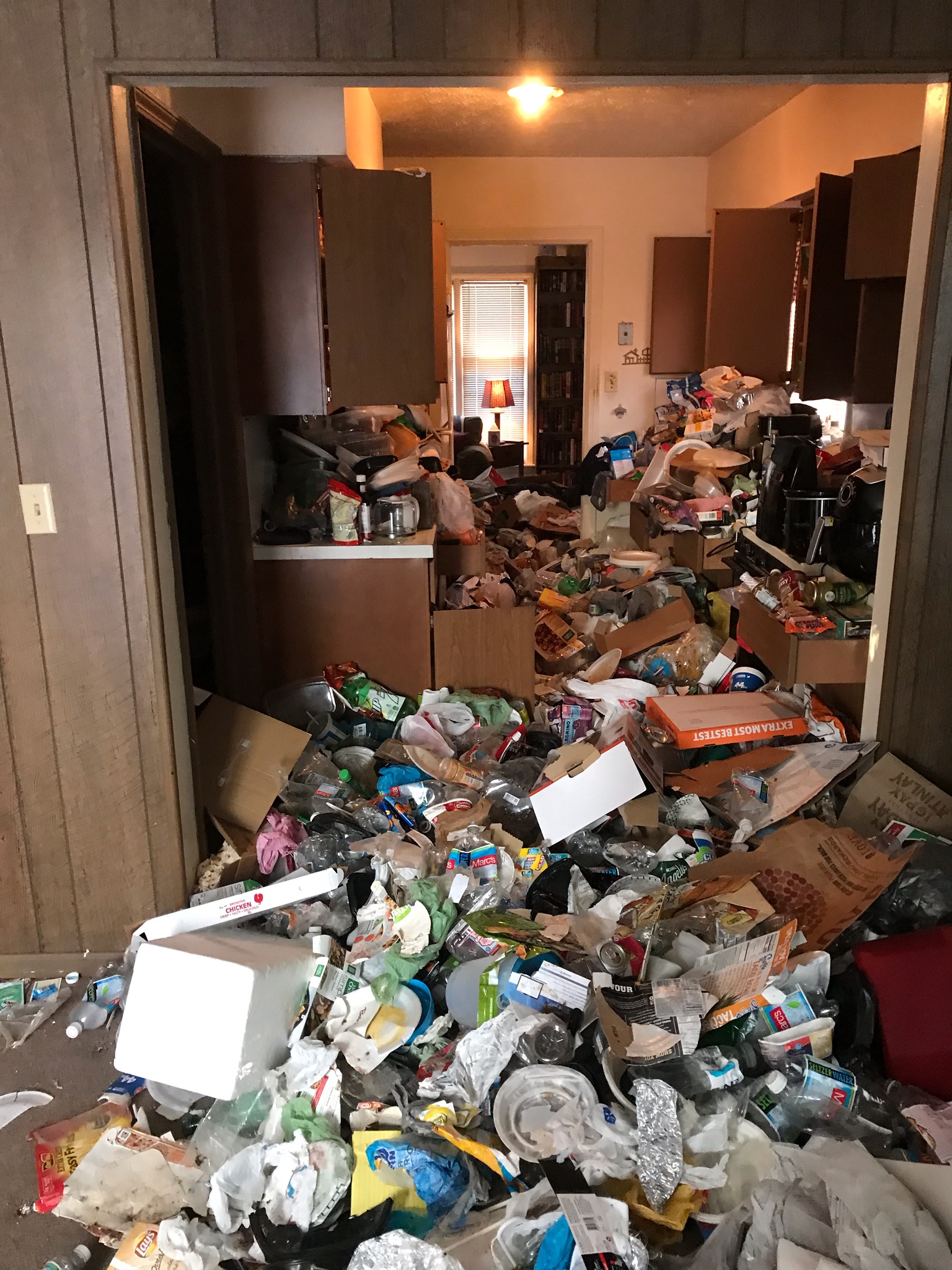 Hoarding Before & After