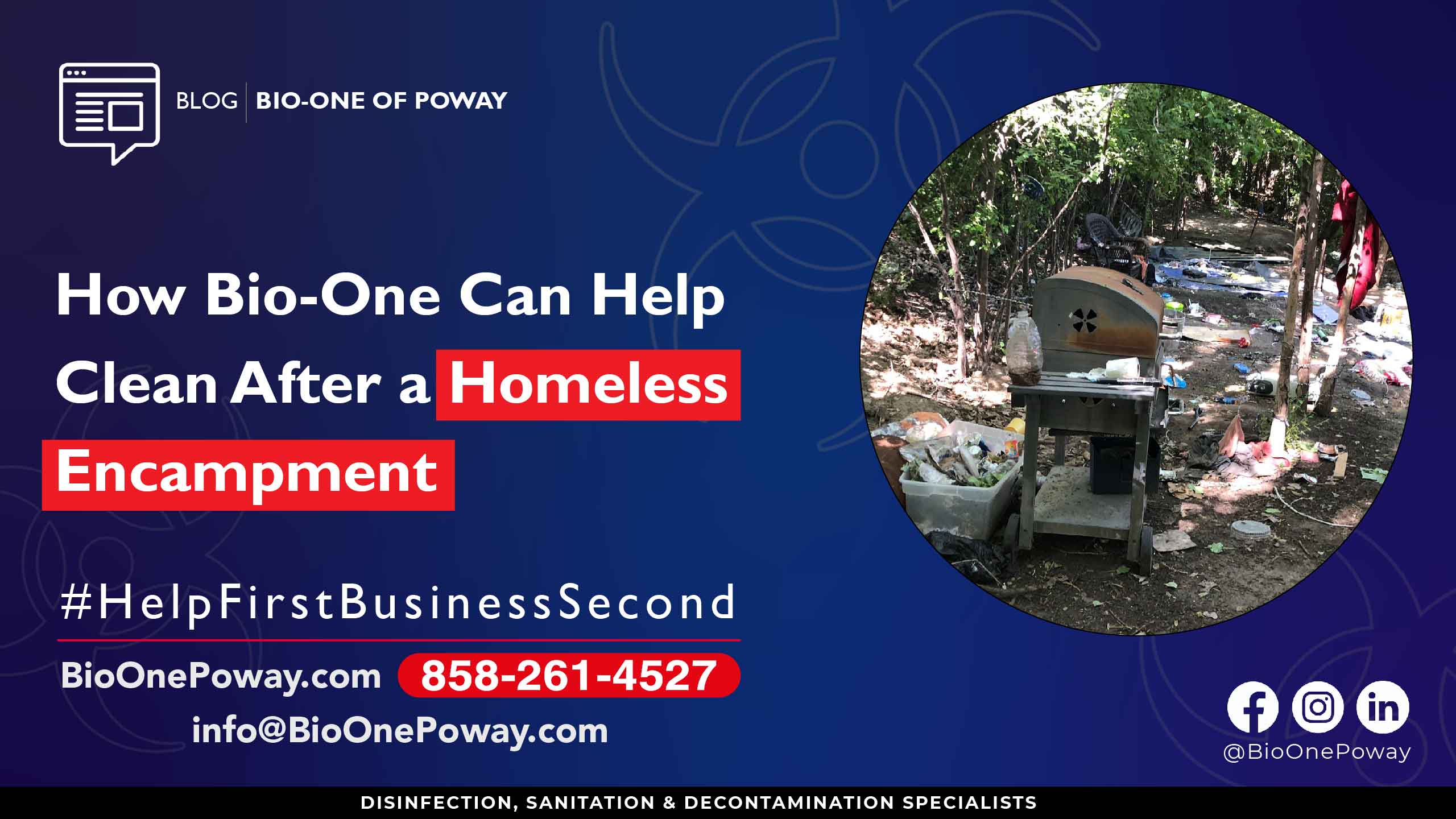 How Bio-One Can Help Clean After a Homeless Encampment How Bio-One Can Help Clean After a Homeless Encampment