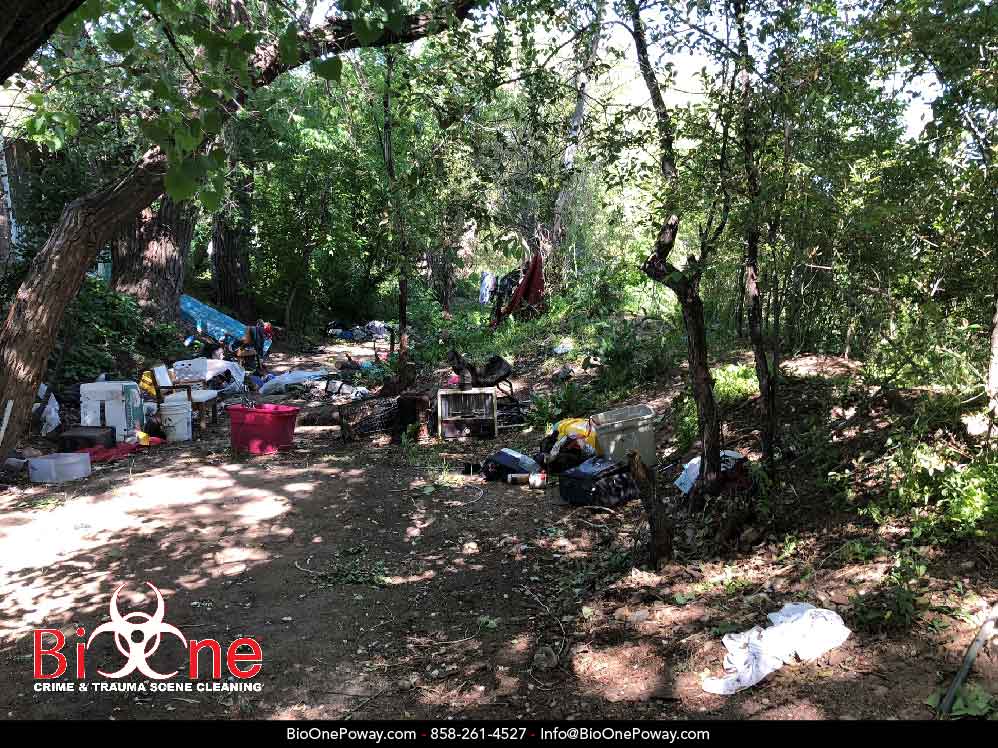 Bio-One Poway - Homeless encampment cleanup services Bio-One Poway - Homeless encampment cleanup services