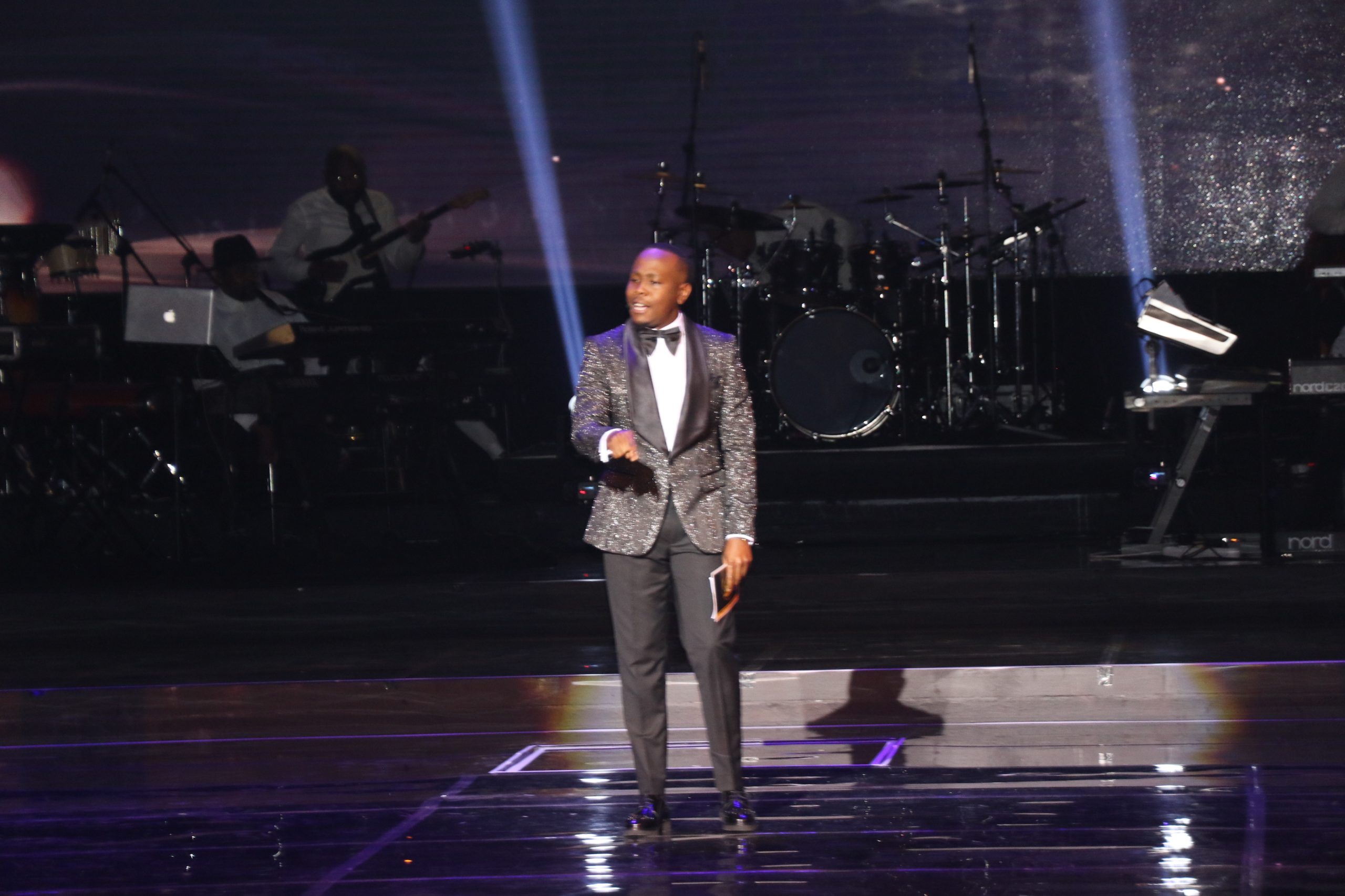 pastor on stage
