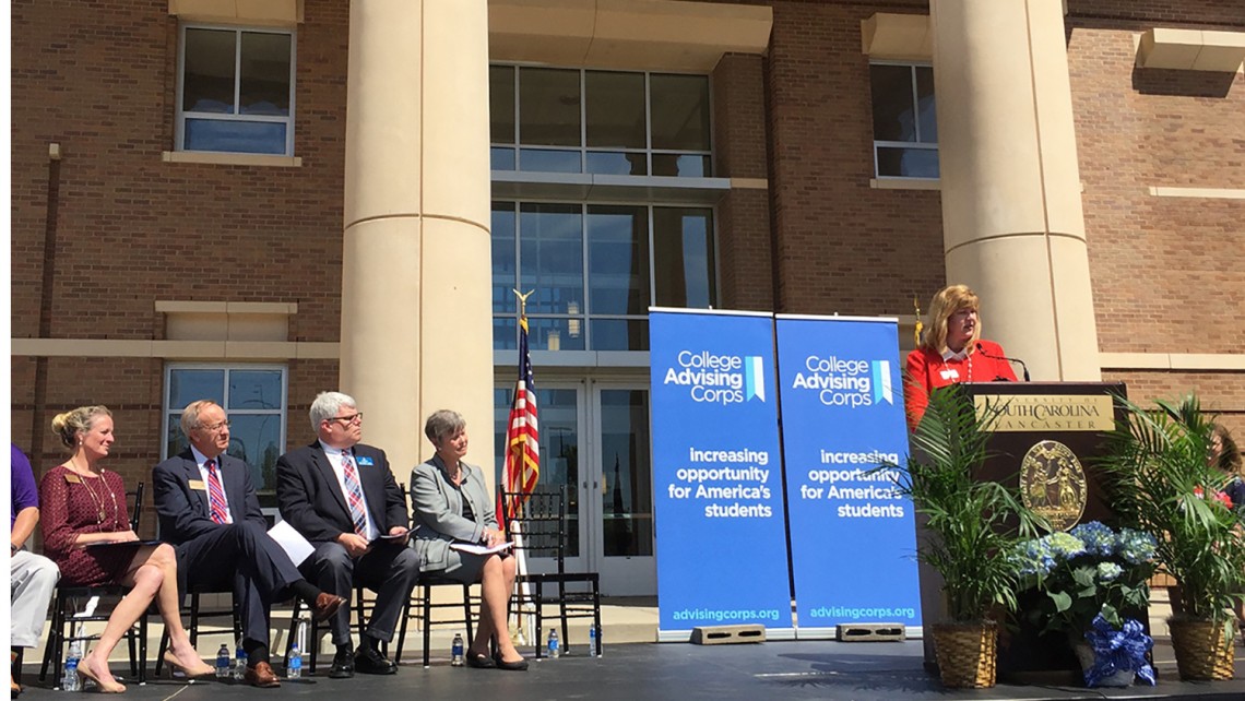 South Carolina's first College Advising Corps established at Furman