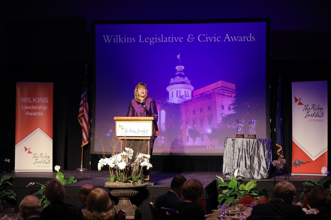 Riley Institute announces Wilkins Leadership Awards Furman News
