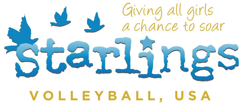 Starlings Volleyball, USA Logo Starlings Volleyball, USA Logo