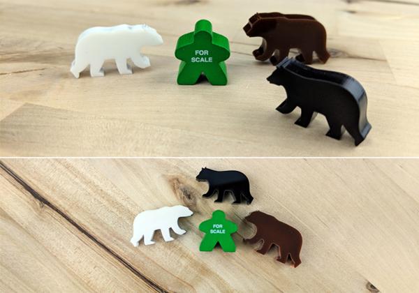 Polar, Brown and Black Bears