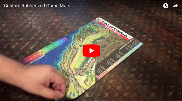 Custom Rubberized Game Mats