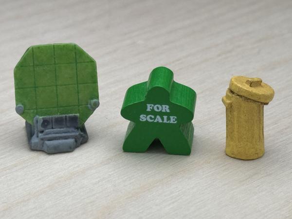 Premium Deflector Shield & Premium Trash Can