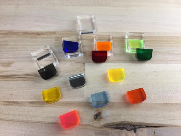 Vial Board Game Pieces