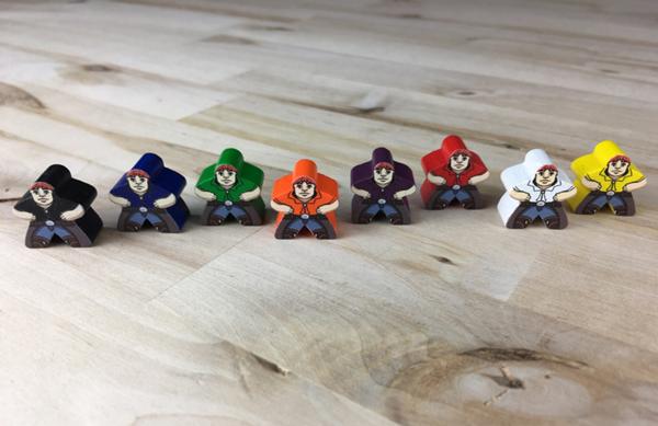 Cowboy Character Meeples