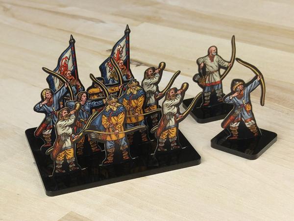 Paper Miniature Formation Trays