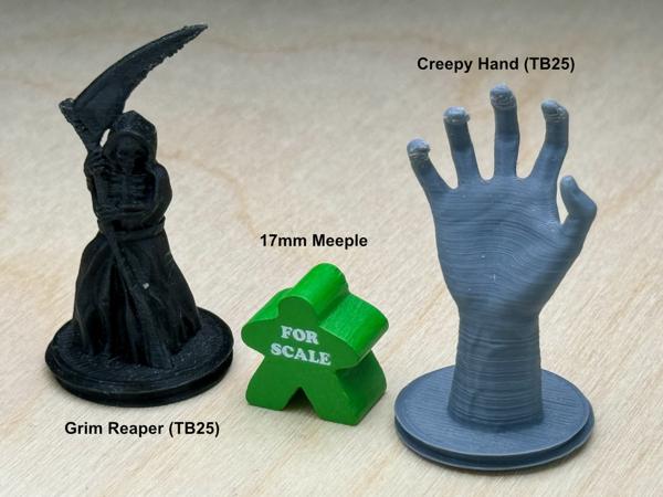 Grim Reaper & Creepy Hand