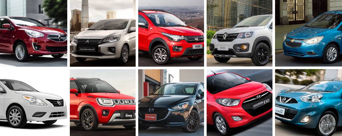 Los 25 autos más baratos en México 2025