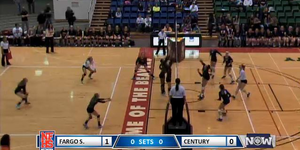 NDHSAA  Class A Volleyball Girls Quarterfinals image