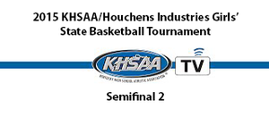 2015 Houchens Industries/KHSAA Girls Sweet 16&reg; State Basketball Tournament-Semifinal-Mason County vs. Allen County-Scottsville  from Diddle Arena, Western Kentucky University, Bowling Green, KY image