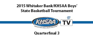 Ballard vs. Boyle County, 2015 Whitaker Bank/KHSAA Boys Sweet 16&reg; State Basketball Tournament-Quarterfinals from Rupp Arena, Lexington, KY image