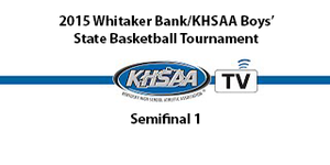 Owensboro vs. Covington Catholic, 2015 Whitaker Bank/KHSAA Boys Sweet 16&reg; State Basketball Tournament-Semifinals from Rupp Arena, Lexington, KY image