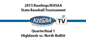 Highlands vs. North Bullitt, 2015 Rawlings/KHSAA State Baseball Tournament image