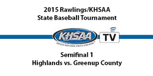 Highlands vs. Greenup County, 2015 Rawlings/KHSAA State Baseball Tournament-Semifinals image