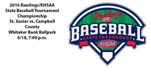 St. Xavier vs. Campbell County, Rawlings/KHSAA State Baseball Finals image