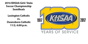 Lexington Catholic vs. Owensboro Catholic, Girls' State Soccer Semifinals image