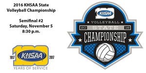North Oldham vs. Sacred Heart - Semifinal 2 - Girls' State Volleyball image