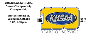 West Jessamine vs. Lexington Catholic - KHSAA Girls' State Soccer Championship image