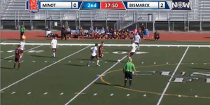 NDHSAA Boys Soccer Semi-consolation image