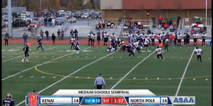 ASAA Medium school football semifinal image