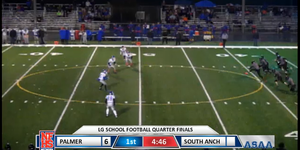 ASAA Large school football quarterfinal image
