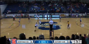 OSSAA Class 5A Girls Volleyball Semifinals image
