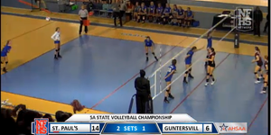 2014 AHSAA Class 5A Volleyball Championships - St. Pauls vs Guntersville image