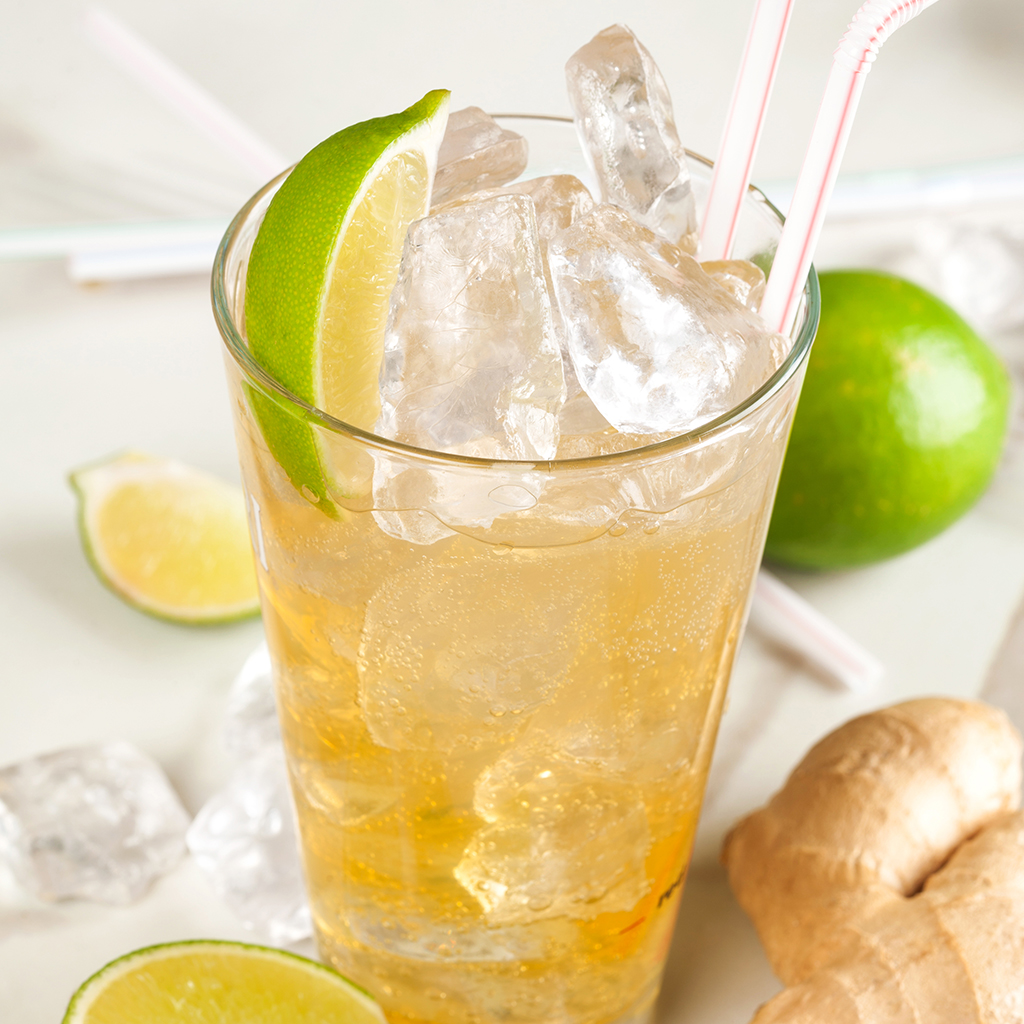 Sparkling PearGinger Mocktail Recipe Natural Grocers